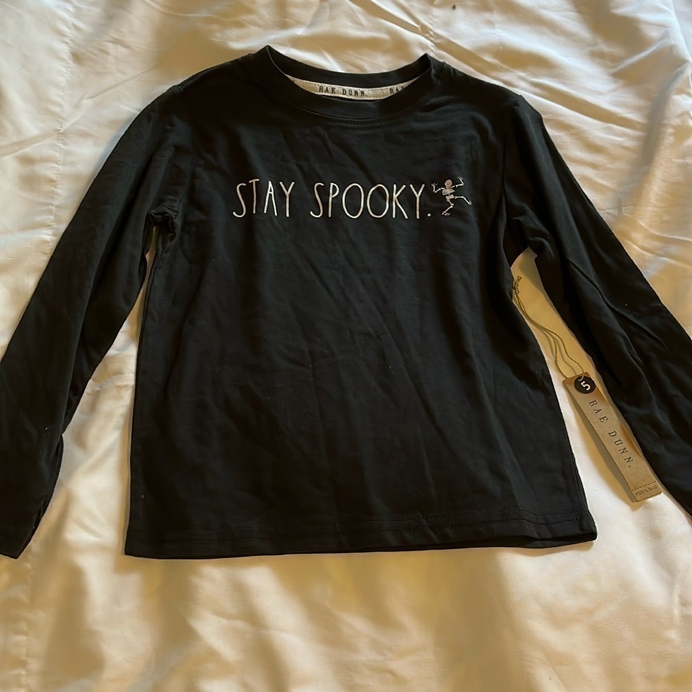 NWT Rae Dunn‎ Halloween children’s shirt size 5